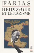 Couverture du livre « Heidegger et le nazisme » de Farias-V aux éditions Le Livre De Poche