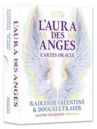 Couverture du livre « L'Aura des anges - Cartes oracle » de Radleigh Valentine aux éditions Exergue