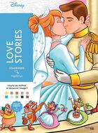 Couverture du livre « Art-thérapie ; Coloriages mystères : love stories » de Alexandre Karam aux éditions Hachette Heroes