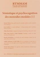 Couverture du livre « Rtmmam 6 : sémiotique et psychocognition des monodies modales t.1 » de Abou Mrad Nidaa aux éditions Paul Geuthner