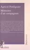 Couverture du livre « Memoires d'un compagnon » de Agricol Perdiguier aux éditions La Decouverte