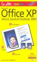 Couverture du livre « Office xp word, excel et outlook 2003 » de Laurence Chabard aux éditions Pearson