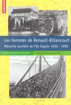 Couverture du livre « Les Hommes de Renault Billancourt » de Emile Temime et Jacqueline Costa-Lascoux aux éditions Autrement