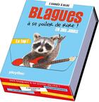 Couverture du livre « Blagues à se poiler de rire en 365 jours ; l'année à bloc » de  aux éditions Play Bac