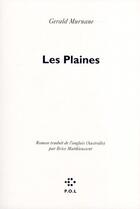 Couverture du livre « Les plaines » de Gerald Murnane aux éditions P.o.l