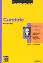 Couverture du livre « Candide » de Le Menaheze Sophie aux éditions Bordas