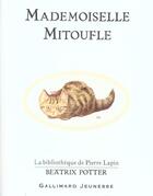 Couverture du livre « Mademoiselle mitoufle » de Beatrix Potter aux éditions Gallimard-jeunesse