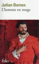 Couverture du livre « L'homme en rouge » de Julian Barnes aux éditions Folio
