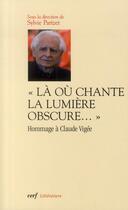 Couverture du livre « 