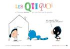 Couverture du livre « Les Quiquoi et l'étrange maison qui n'en finit pas de grandir » de Olivier Tallec et Laurent Rivelaygue aux éditions Actes Sud Jeunesse