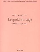 Couverture du livre « Leopold survage, la periode azureenne » de  aux éditions Actes Sud