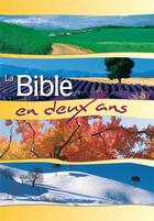 Couverture du livre « Bible semeur ; en deux ans » de  aux éditions Excelsis