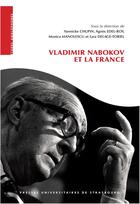 Couverture du livre « Vladimir nabokov et la france » de Chupin Et Al. (Dir.) aux éditions Pu De Strasbourg