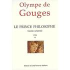 Couverture du livre « Le prince philosophe (1792) : Tome 1 » de  aux éditions Indigo Cote Femmes