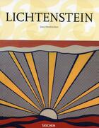 Couverture du livre « Lichtenstein » de Janis Hendrickson aux éditions Taschen