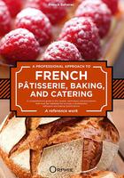 Couverture du livre « French pâtisserie, baking, and catering » de Franck Beherec aux éditions Orphie
