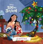 Couverture du livre « Lilo et Stitch : le Noël de Stitch » de Disney aux éditions Disney Hachette