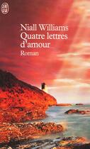 Couverture du livre « Quatre lettres d'amour » de Niall Williams aux éditions J'ai Lu