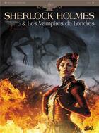 Couverture du livre « Sherlock Holmes et les vampires de Londres t.2 » de Krstic et Sylvain Cordurie aux éditions Soleil