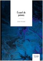Couverture du livre « Écueil de poèmes » de Didier Richalet aux éditions Nombre 7