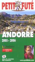 Couverture du livre « ANDORRE (édition 2005) » de Collectif Petit Fute aux éditions Le Petit Fute