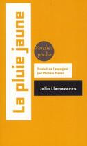 Couverture du livre « La pluie jaune » de Julio Llamazares aux éditions Verdier