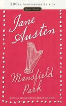 Couverture du livre « Mansfield Park (200th Anniversary Edition) » de Jane Austen aux éditions Penguin Group Us