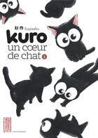 Couverture du livre « Kuro un coeur de chat Tome 1 » de Sugisaku aux éditions Kana
