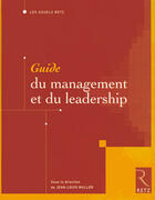 Couverture du livre « Guide du management et du leadership » de Jean-Louis Muller aux éditions Retz