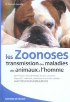 Couverture du livre « Les zoonoses ; transmission des maladies des animaux à l'homme » de Florence Desachy aux éditions De Vecchi