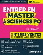 Couverture du livre « Entrer en master à Sciences Po » de Eric Keslassy aux éditions Studyrama