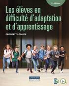 Couverture du livre « Les élèves en difficulté d'adaptation et d'apprentissage (5e édition) » de Georgette Goupil aux éditions Gaetan Morin