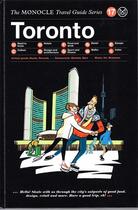 Couverture du livre « Monocle travel guide toronto /anglais » de Monocle aux éditions Dgv
