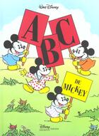 Couverture du livre « ABC de Mickey » de Disney aux éditions Disney Hachette