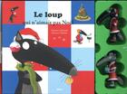 Couverture du livre « Le loup qui n'aimait pas Noël ; le coffret Loup et Louve de Noël » de Orianne Lallemand et Eleonore Thuillier aux éditions Philippe Auzou