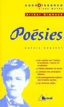 Couverture du livre « Poésies, d'Arthur Rimbaud » de Sophie Bogaert aux éditions Breal