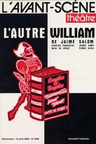 Couverture du livre « L'autre william » de Salome Jaime aux éditions Avant-scene Theatre