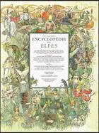 Couverture du livre « La grande encyclopédie des elfes » de Roland Sabatier et Pierre Dubois et Claudine Sabatier aux éditions Hoebeke