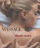 Couverture du livre « Massage par Marie-Claire » de  aux éditions Marie-claire