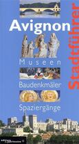Couverture du livre « Avignon ; edition allemande » de  aux éditions Editions Du Patrimoine