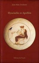 Couverture du livre « Hyacinthe et Apollon » de Jean-Marc Frechette aux éditions Noroit