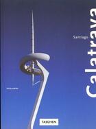 Couverture du livre « Santiago calatrava » de Philip Jodidio aux éditions Taschen