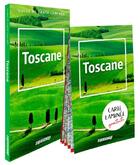 Couverture du livre « Toscane (guide et carte laminee) » de  aux éditions Expressmap