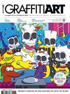 Couverture du livre « Graffitiart n 36 decembre 2017/janvier 2018 » de  aux éditions Graffiti Art