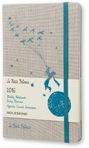 Couverture du livre « Agenda Petit Prince semainier 2016 carnet grand format couverture rigide » de  aux éditions Moleskine