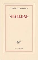 Couverture du livre « Stallone » de Emmanuele Bernheim aux éditions Gallimard