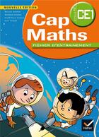 Couverture du livre « Cap maths ce1 ed. 2014 - fichier d'entrainement » de Combier/Dussuc aux éditions Hatier