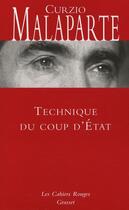 Couverture du livre « Technique du coup d'Etat » de Malaparte-C aux éditions Grasset Et Fasquelle