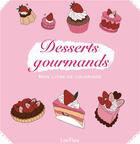 Couverture du livre « Desserts gourmands : mon livre de coloriage » de Flare Lou aux éditions Books On Demand