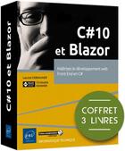 Couverture du livre « C#10 et Blazor : Maîtrisez le développement web Front End en C# » de Laurent Debrauwer et Christophe Mommer aux éditions Eni